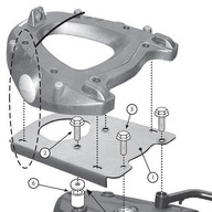 KAPPA KR5107 KUFOVÝ REGÁL BMW F650GS/F700GS/F800GS