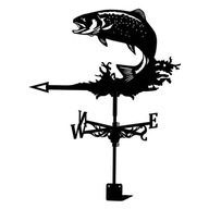 Black Weathervane Vonkajšia korouhvička