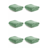 6x Otto uterák 50x100 400 g/m2 Bavlna Celadon