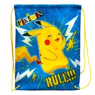 PIKACHU POKEMON RULE TAŠKA NA TOPÁNKY 40x33cm