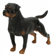 ZÁHRADNÁ POSTAVA VEĽKÝ SEDIACI ROTTWEILER model