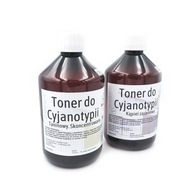 Hnedý toner pre azúrový 2x500 ml