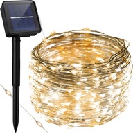 SOLÁRNE ZÁHRADNÉ VIANOČNÉ LAMPY 200 LED GIRLAND