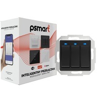 PSMART Switch 3 okruhy plastový RM C WiFi TUYA