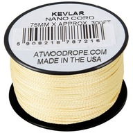 Atwood Lano MFG Nano Cord Kevlar 91 m - Žlté