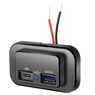 NABÍJAČKA DO AUTO USB 3.0 ZÁSUVKA + PD TYP-C