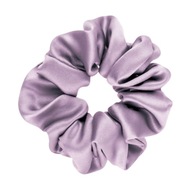 ALMANIA saténová hodvábna scrunchie - vres