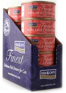 Fish4Cats Filety z tuniaka s lososom 10 x 70g