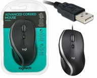 Herná myš Logitech M500s PRO, káblová, ergonomická, 4000 dpi USB