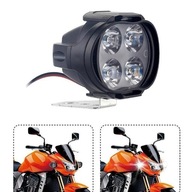 1ks Vodotesný 12V LED motocyklový svetlomet Trans