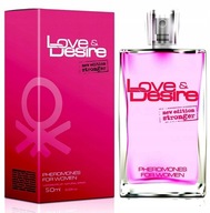 DÁMSKY PARFUM S FEROMÓNMI LOVE&DESIRE 50ML