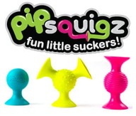 PipSquigz Bobo prísavky Silicone Senses Toddler