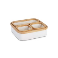 Organizér Úložné boxy Bamboo Béžová