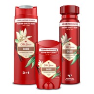 Old Spice Oasis Set Deodoranty v tyčinke 50ml + sprej 150ml + gél 400ml