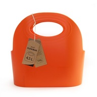 Malý plastový košík MINI Flexibag 4,5L, oranžový