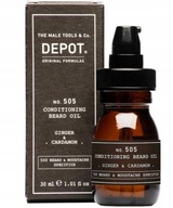 DEPOT 505 BEARD OIL Výživný olej na fúzy 30ml