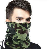 MASKA NA TVÁR BANDANA SUKŇA ŠÁLKA STREETWEAR CAMO