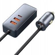 BASEUS AUTONABÍJAČKA 4X USB QC 4.0 PD 120W