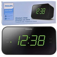 RÁDIO S HODINAMI, ALARM, PHILIPS TAR3306/12 LED, ALARM RÁDIO