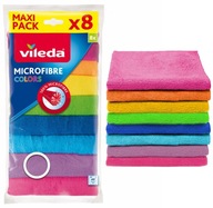 VILEDA MULTI COLORS MIKROFIBER UTRKINKY 8 KS