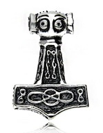 AMULET TALISMAN THOR'S hammer SILVER 925 #464