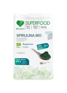 BeOrganic SPIRULINA BIO 200g SuperFood výživa