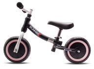 Balančný bicykel Runner X Black Sugar Pink 10 palcov