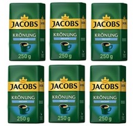 Jacobs Kronung bez kofeínu bez kofeínu 250g x 6 mletý