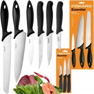 FISKARS ESSENTIAL 1065583+1065584 SADA 6 NOŽOV V KRABIČKE