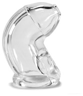 OXBALLS COCK-LOCK CHASTITY CLEAR - PÁS CHURITY