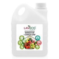 LAVECO Natural tekutý na umývanie zeleniny a ovocia 2 l