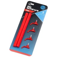 Nash Zig Screws Red Bait Positioners 4 ks