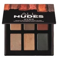 Avon Očné tiene Paleta tieňov 6 farieb Všetky NUDES