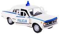 Fiat 125p MILITIA METAL MODEL 1:34 Welly PRL BI