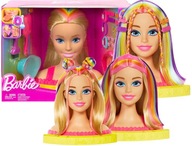 BÁBIKA BARBIE NEON STYLING HLAVY MENÍ FARBU HMD78