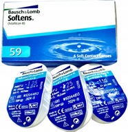Mesačné kontaktné šošovky Soflens 59 -4,50