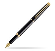 Plniace pero Waterman Hemisphere Black GT