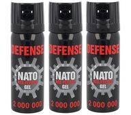 NATO OBRANNÝ GÉL PEPRIOVÝ SPREJ 50ml - 3 kusy