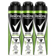 Rexona Men Invisible Fresh Power deo 3x150 ml