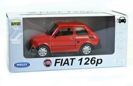 AUTO MODEL KOVOVÝ FIAT 126P HRAČKA WELLY