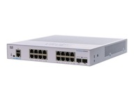 CISCO CBS350 SPRAVOVANÝ 16-PORTOVÝ GE 2X1G SFP