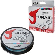 DAIWA J-BRAID MULTICOLOR X8 BRIDGE 0,06MM 300M