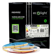 COB LED pás 24V 9W/m ROVNOMERNÁ TEPLÁ 5m WW