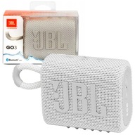 BEZDRÔTOVÝ PRENOSNÝ JBL GO3 ČERVENÝ BLUETOOTH REPRODUKTOR VODEODOLNÝ BIELY