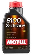 MOTUL MOTUL OIL 5W30 1L 8100 X-CLEAN+ / C3 / 504,00 507,00 / 229,51 / LL04