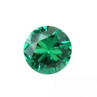 Moissanite Moissanite Diamond Emerald 5 mm 0,5 CT