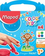 Prstové farby Color Peps Maped 4 farby