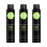 Suchý šampón Syoss Pure Fresh Dry 3x 200ml