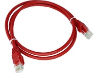 ALANTEC PATCH-CORD U/UTP CAT.6 PVC 5,0M ČERVENÝ