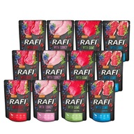 Rafi pre psov Mix príchutí vrecúška 12 x 300 g